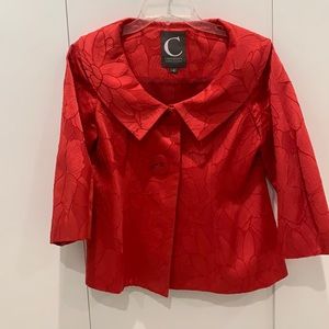 Red jacket